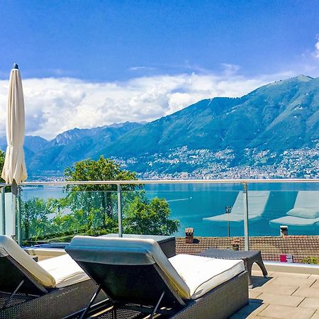 Apartment Vista Lago Maggiore 1-Floor Left By Interhome Gambarogno Ngoại thất bức ảnh