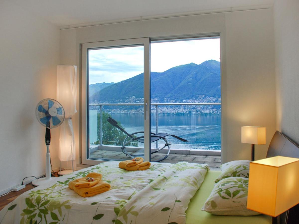 Apartment Vista Lago Maggiore 1-Floor Left By Interhome Gambarogno Ngoại thất bức ảnh