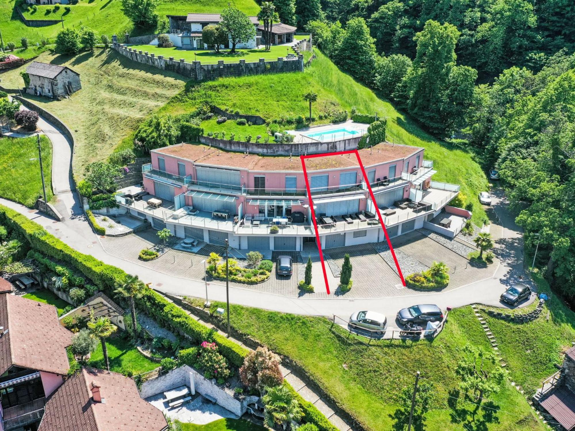 Apartment Vista Lago Maggiore 1-Floor Left By Interhome Gambarogno Ngoại thất bức ảnh