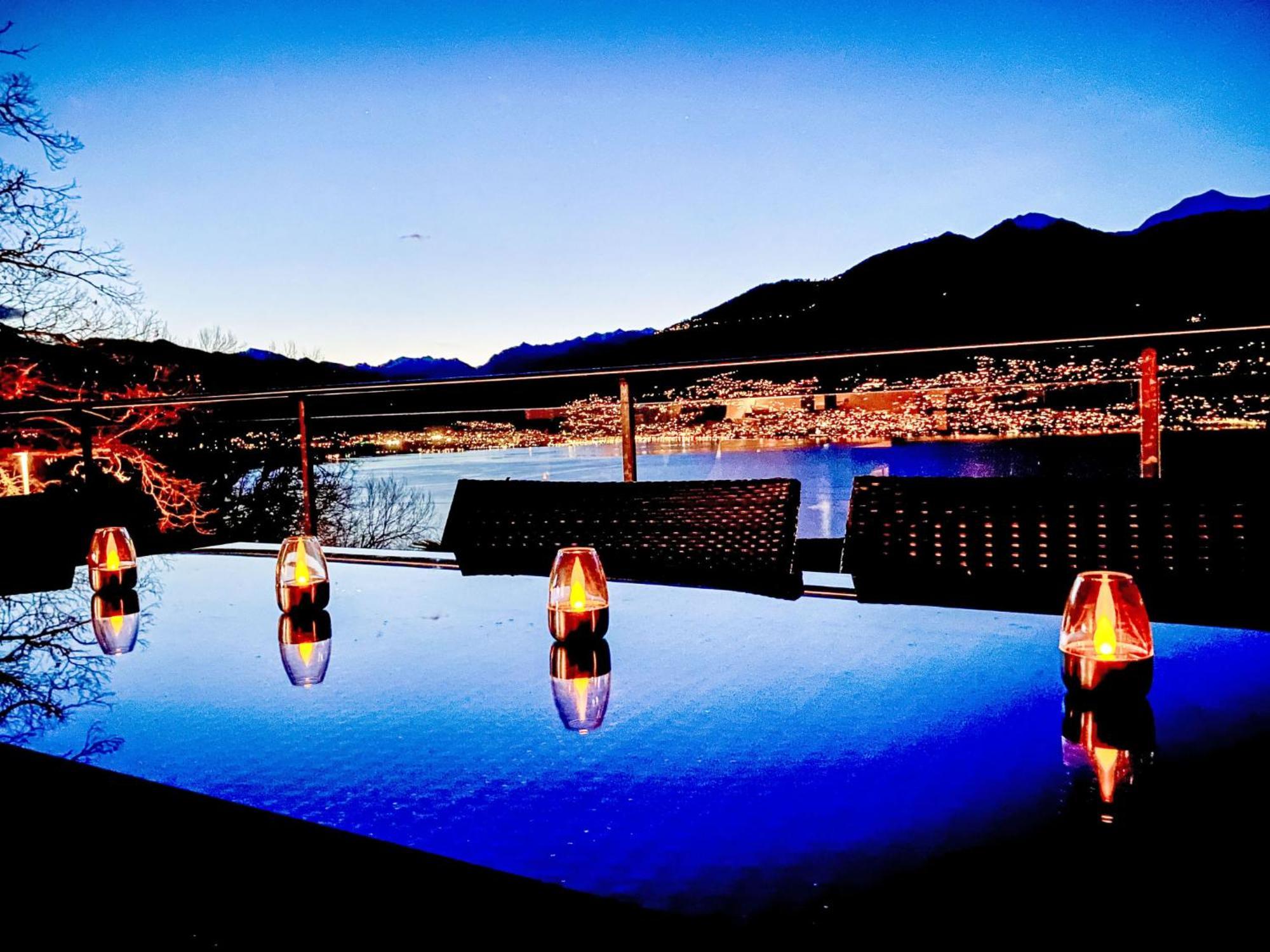 Apartment Vista Lago Maggiore 1-Floor Left By Interhome Gambarogno Ngoại thất bức ảnh