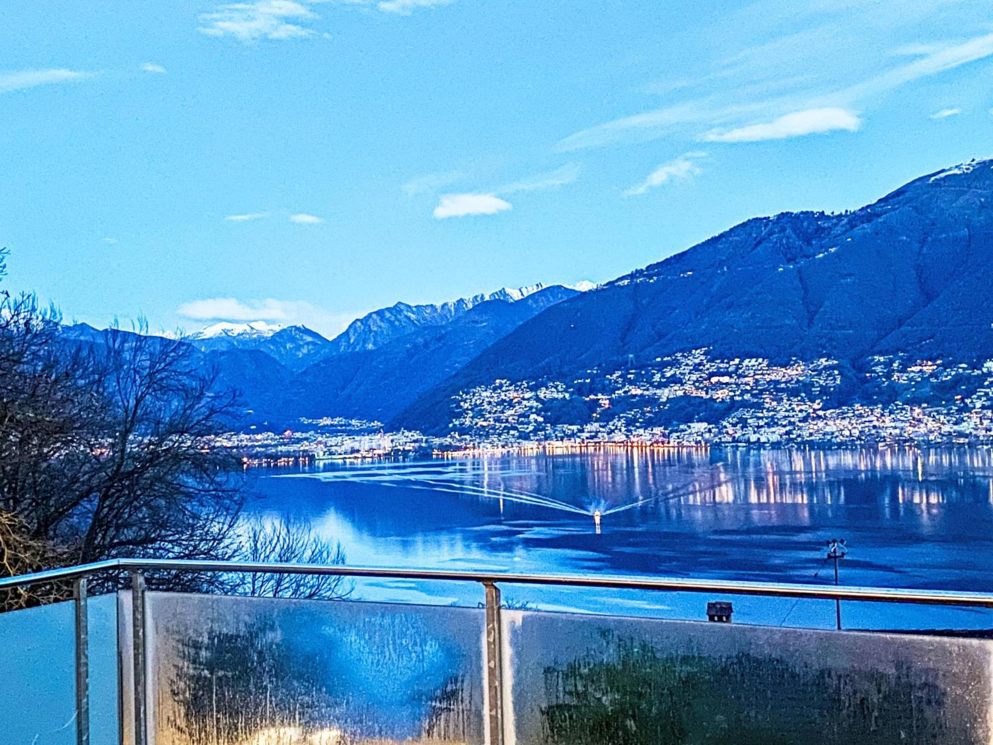 Apartment Vista Lago Maggiore 1-Floor Left By Interhome Gambarogno Ngoại thất bức ảnh
