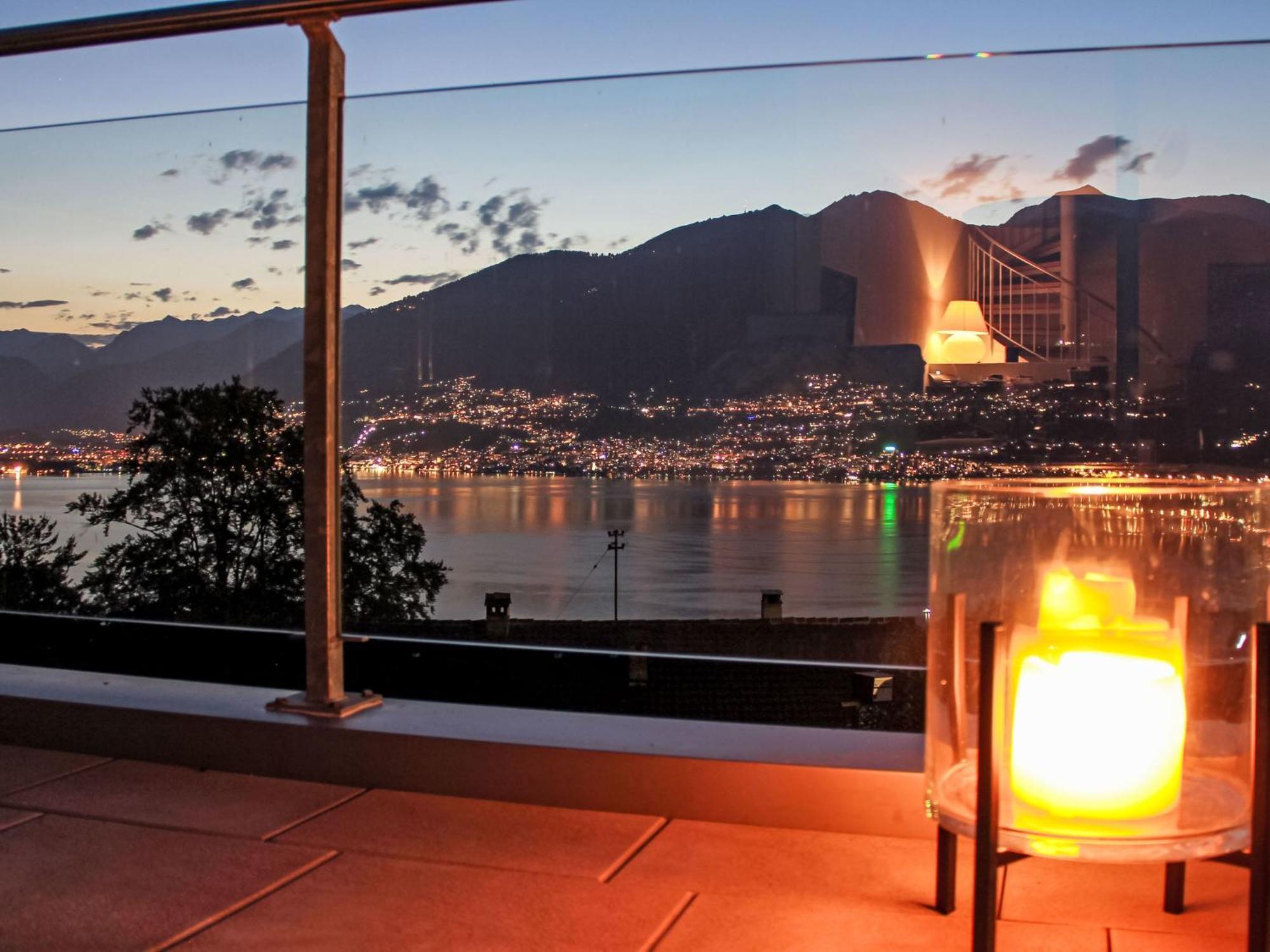 Apartment Vista Lago Maggiore 1-Floor Left By Interhome Gambarogno Ngoại thất bức ảnh
