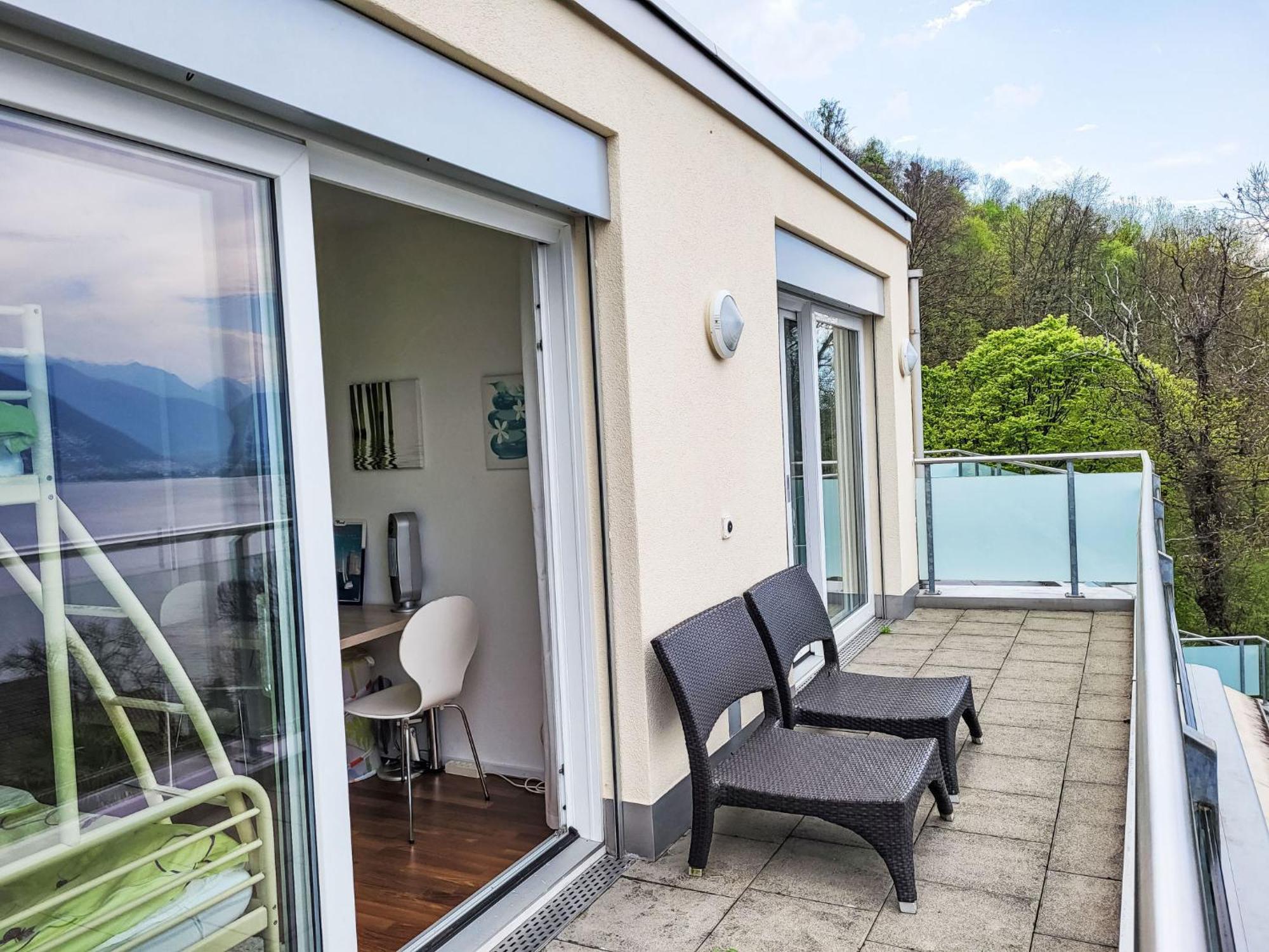 Apartment Vista Lago Maggiore 1-Floor Left By Interhome Gambarogno Ngoại thất bức ảnh