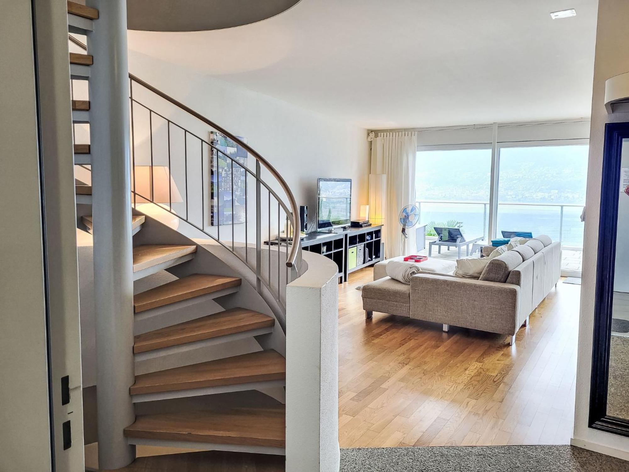 Apartment Vista Lago Maggiore 1-Floor Left By Interhome Gambarogno Ngoại thất bức ảnh