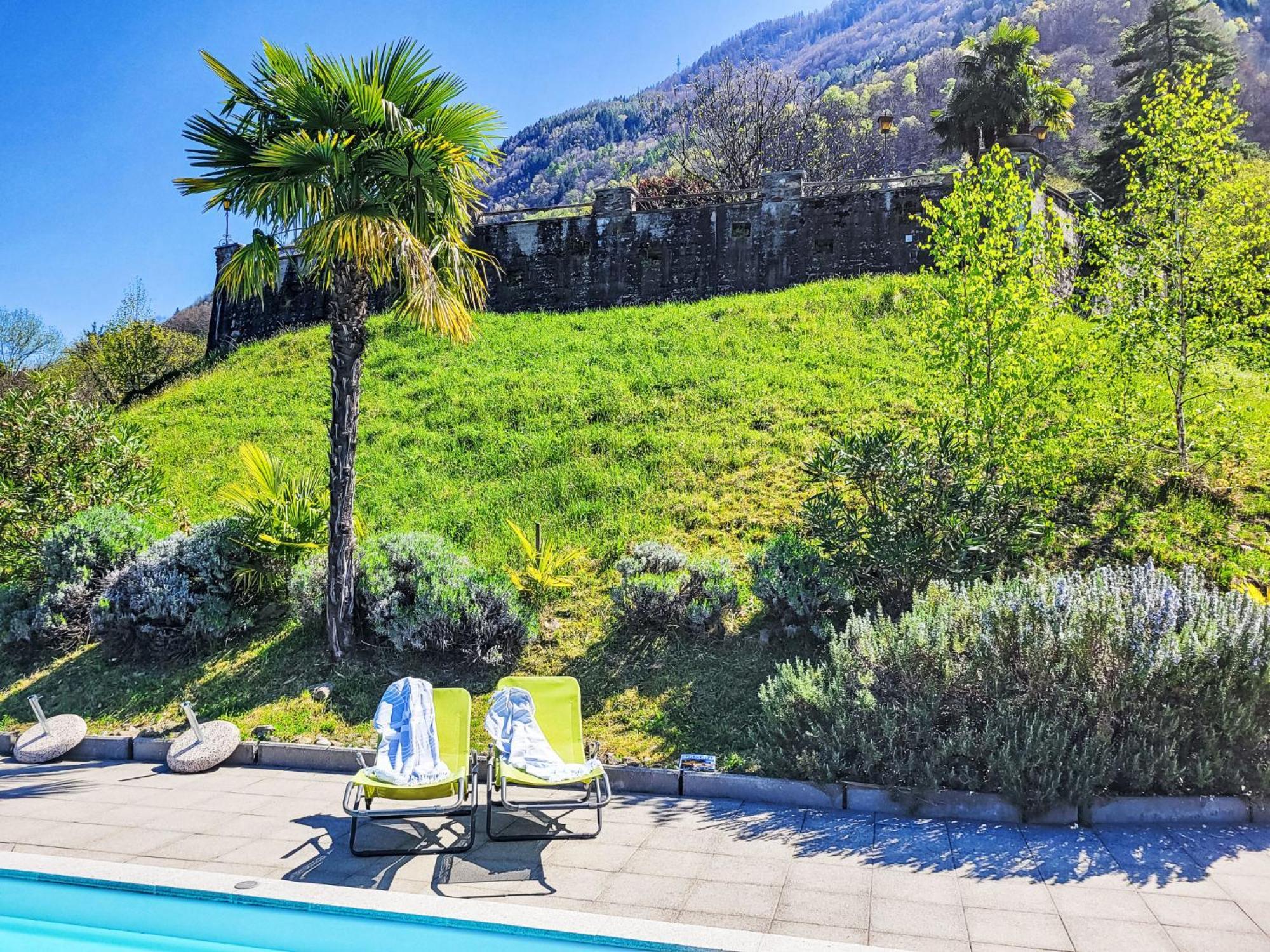 Apartment Vista Lago Maggiore 1-Floor Left By Interhome Gambarogno Ngoại thất bức ảnh