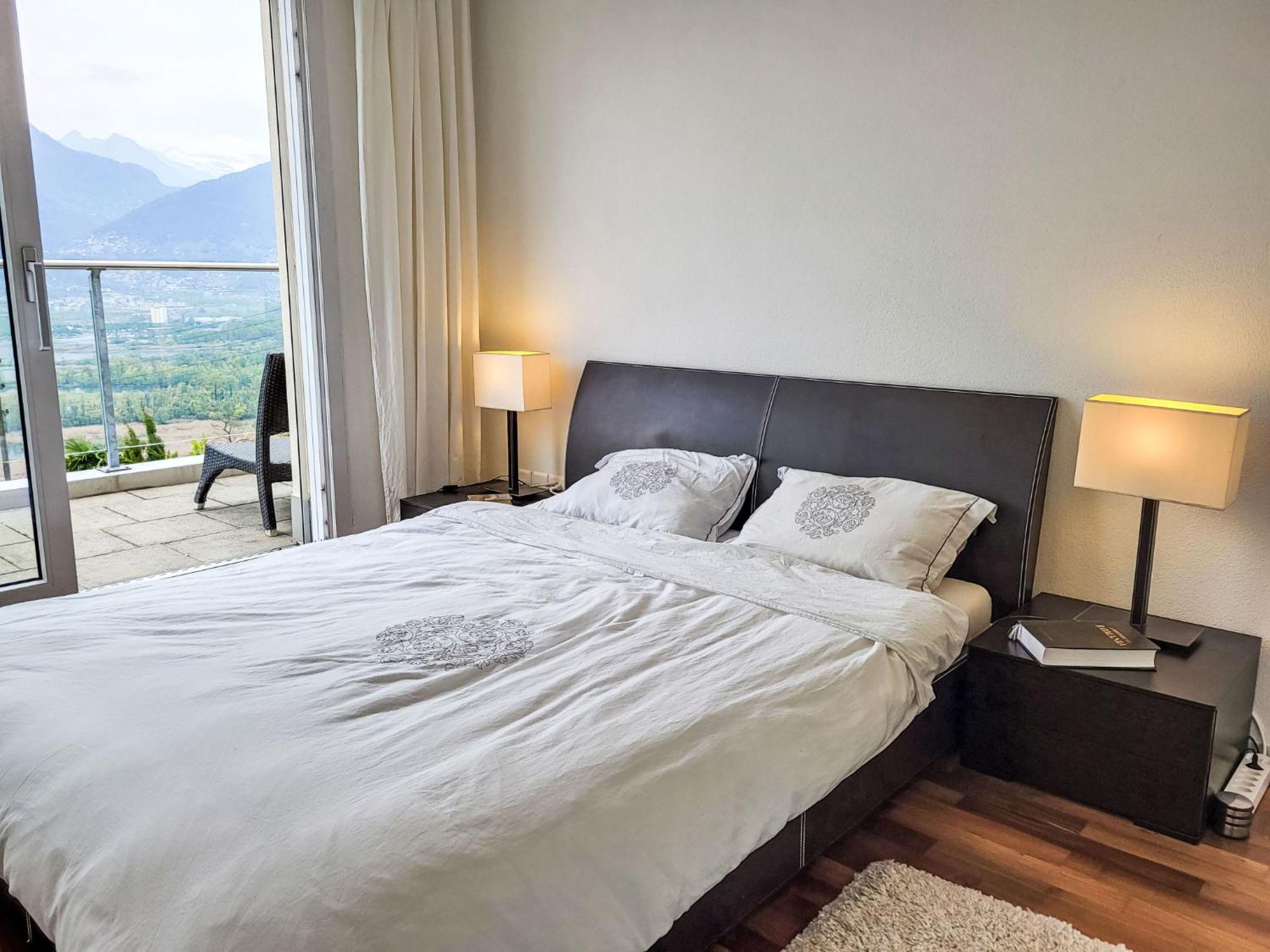 Apartment Vista Lago Maggiore 1-Floor Left By Interhome Gambarogno Ngoại thất bức ảnh